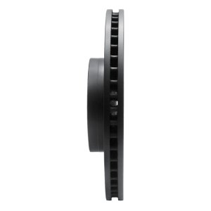 Cadillac CT6 Brake Rotor (1) - Front Right - R1 Concepts - Drilled & Slotted - Black - `14-`25